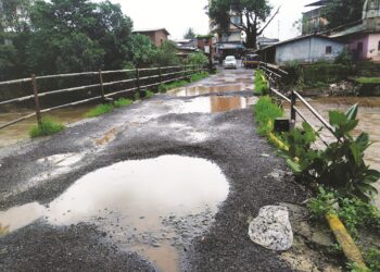 पेडली येथील पूल धोकादायक