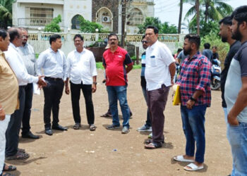 उरणच्या वीर सावरकर मैदानाची दुर्दशा