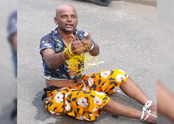 अलिबागमध्ये मनोरुग्णाचा धुमाकूळ