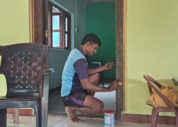 रंगकामातून तरुणांना हक्काचा रोजगार