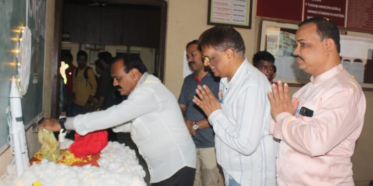 हिरवळ महाविद्यालयात पर्यावरणपूरक गणेशोत्सव