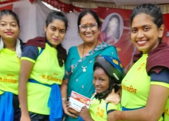 रणरागिणी गोविंदा महिला पथकाची यशस्वी कामगिरी