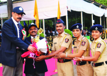 रायगड पोलीस दलाच्या शिरपेचात मानाचा तुरा