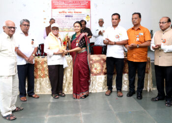 सेवानिवृत्त मुख्याध्यापकांच्या पाठीशी शेकाप कायम राहिल- चित्रलेखा पाटील