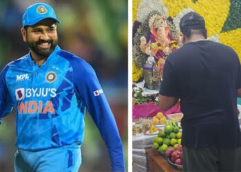 भारतीय संघाचा कर्णधार रोहित शर्मा अलिबागेत