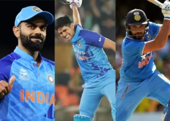 फलंदाजीच्या एकदिवसीय क्रमवारीत गिल, विराट अन्‌‍ रोहित दहामध्ये