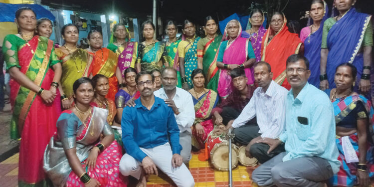 गणेशनगरच्या महिला जोपासतात पारंपारिक नृत्य कलेचा वारसा