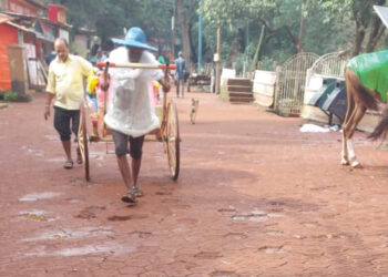 माथेरानमधील रस्त्यांची कामे निकृष्ट