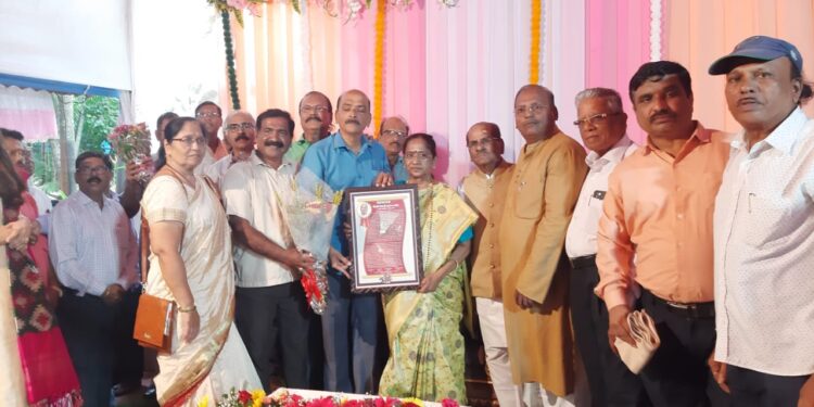 सांस्कृतिक कला मंचातर्फे मिनाक्षी पाटील यांचा सत्कार