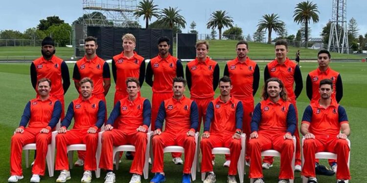 नेदरलँड क्रिकेट टीम जाहीर