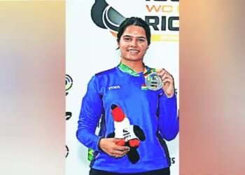 विश्वचषक नेमबाजी स्पर्धा: निश्चलची रौप्य कामगिरी