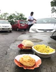 पनवेल परिसरात उशिरापर्यंत हातगाड्या सुरु