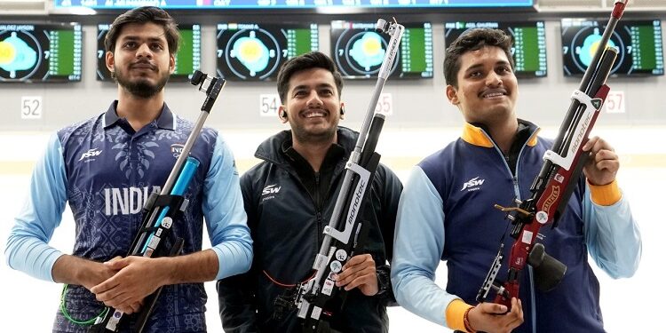 आशियाई क्रीडा स्पर्धा; भारतीय नेमबाजांचा सुवर्णवेध