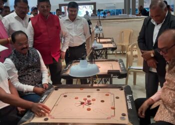 अलिबागमध्ये राज्य मानांकन कॅरम स्पर्धेचा शुभारंभ