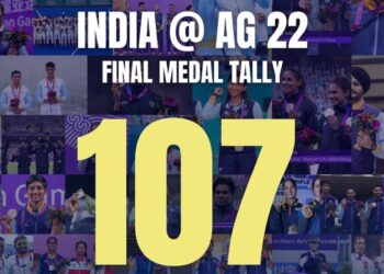 आशियाई स्पर्धेत भारताचे पदकांचं शतक