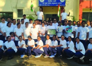 सायकल रॅलीतून पोलिसांची सायबर सुरक्षा जनजागृती