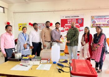 तंत्रनिकेतन येथे रक्तदान शिबिराला प्रतिसाद