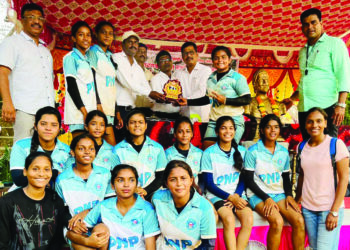 जिल्हास्तरीय कबड्डी स्पर्धेत पीएनपी कॉलेजचा प्रथम क्रमांक