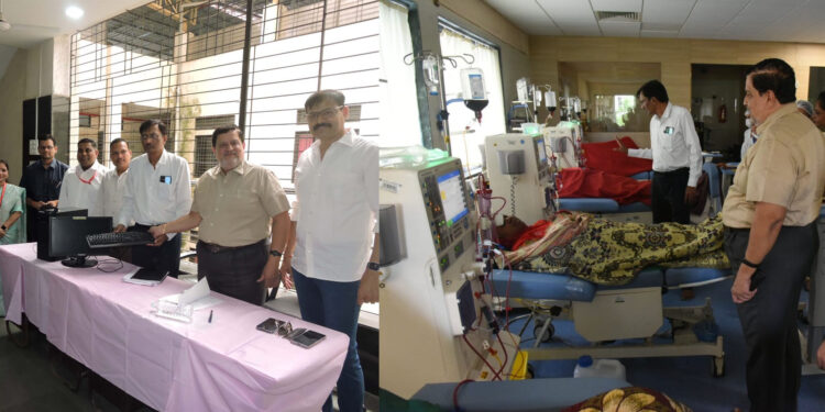 व्हिस्टा कंपनीकडून रुग्णालयाला संगणक भेट