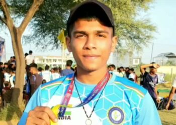 राष्ट्रीय खेळाडू वैभव इसामेचा सत्कार