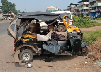 भीषण अपघात! महिला जागीच ठार; दोघेजण गंभीर जखमी