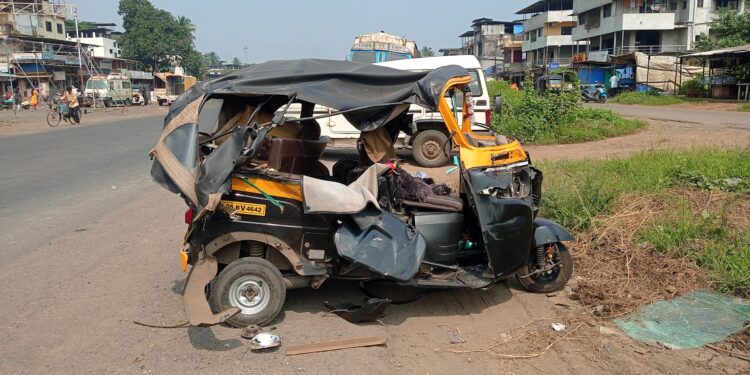 भीषण अपघात! महिला जागीच ठार; दोघेजण गंभीर जखमी