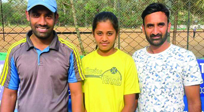 ऐश्वर्या जाधव फिनेस्टाराष्ट्रीय टेनिस स्पर्धेची विजेती