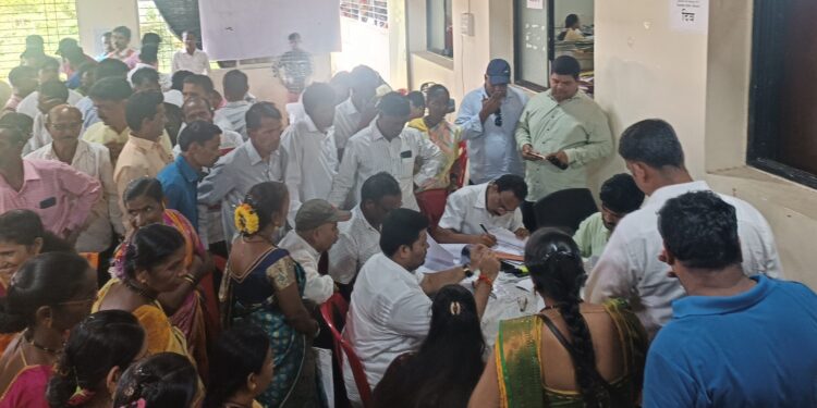 पेणमध्ये भाजपची लागली वाट ; नेतृत्वाची पडणार खाट