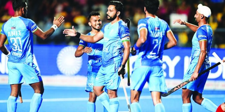 हॉकीत भारताने पाकिस्तानला चारली धूळ