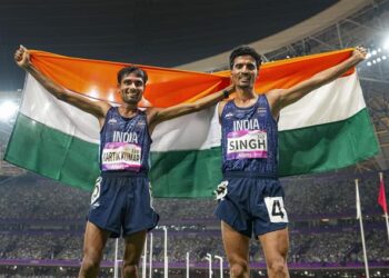दहा हजार मीटर शर्यतीत भारताला दोन पदकं