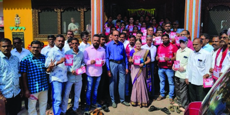 खंडाळेत इंडिया आघाडीच्या प्रचाराला सुरुवात