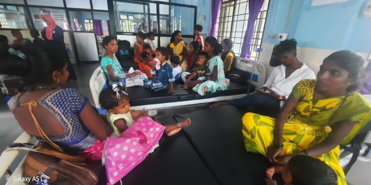 कुपोषित बालकांची हेळसांड; चार तास बालके उपाशी