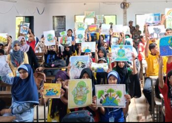 वन्यजीव सप्ताहानिमित्त चित्रकला स्पर्धा