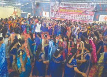 महिलांसाठी भोंडल्यांचे आयोजन