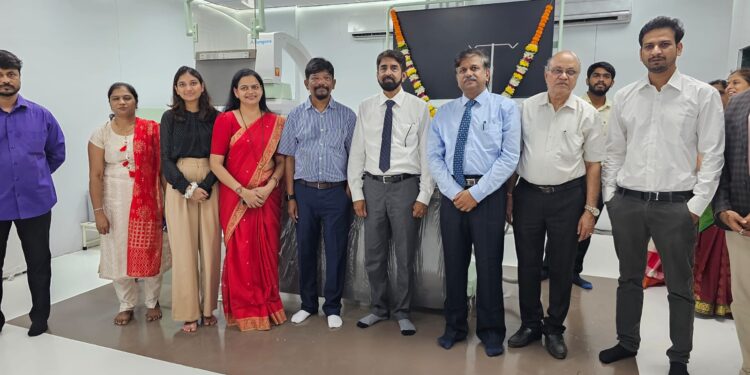 कॅथ लॅब केंद्राचे उद्घाटन