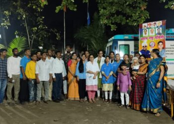 विनामूल्य आरोग्य तपासणी शिबिर संपन्न