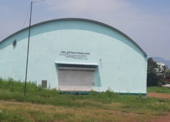 एक हजार मेट्रिक टन क्षमतेचे उभारले गोदाम