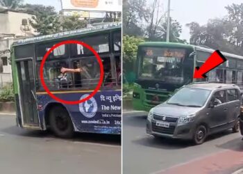 पुण्यातील बस चालकाचा धक्कादायक प्रकार; दहा ते पंधरा गाड्यांना धडक
