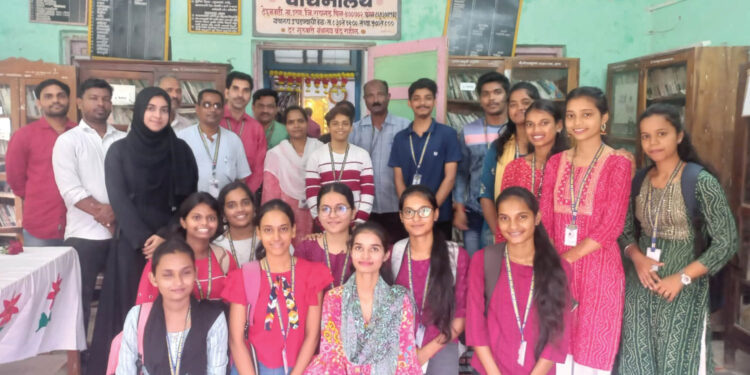 उरण महाविद्यालयात वाचन प्रेरणा दिन