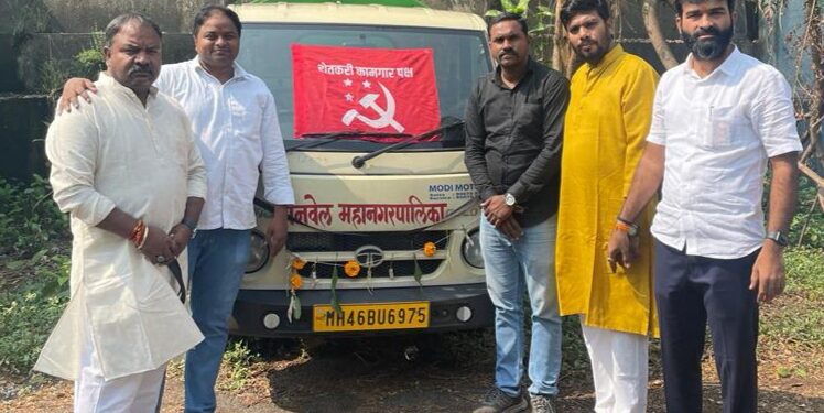 पनवेल पालिकेविरोधात शेकाप आक्रमक