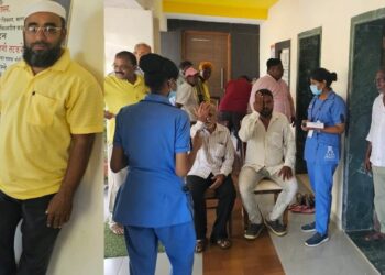 माणगावात नेत्रतपासणी शिबीरास प्रतिसाद