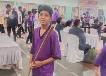 लाठी अजिंक्य स्पर्धेत आराध्यची भरारी