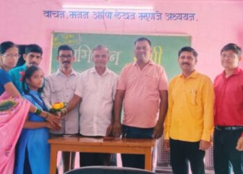 खुशीची जवाहर नवोदय विद्यालयासाठी निवड