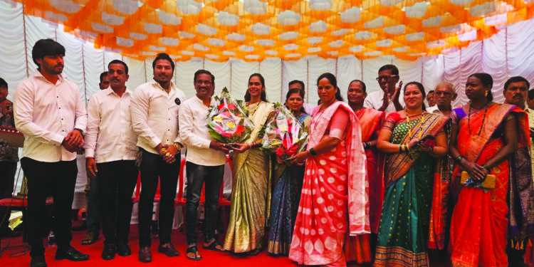 कामार्लेच्या सरपंचपदी अजिता गावंड विराजमान