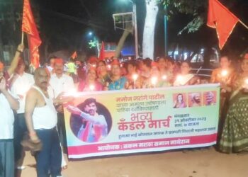 जिल्ह्यात सकल मराठा समाजाचे आंदोलन