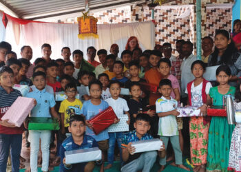 सारडे विकास मंचतर्फे गडकिल्ले स्पर्धा संपन्न