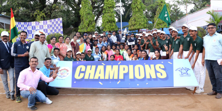 रायगड पोलीस ठरला चॅम्पीयन