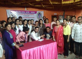 भिसेगावात आयुर्वेदिक चिकित्सा शिबीर