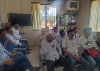 रोहा येथे शांतता समितीची बैठक