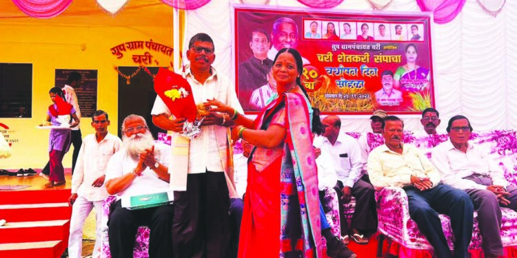 चरीचा संप शेतकऱ्यांना प्रेरणादायी